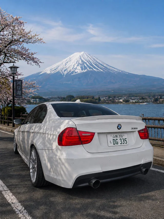 BMW E90 rear detail